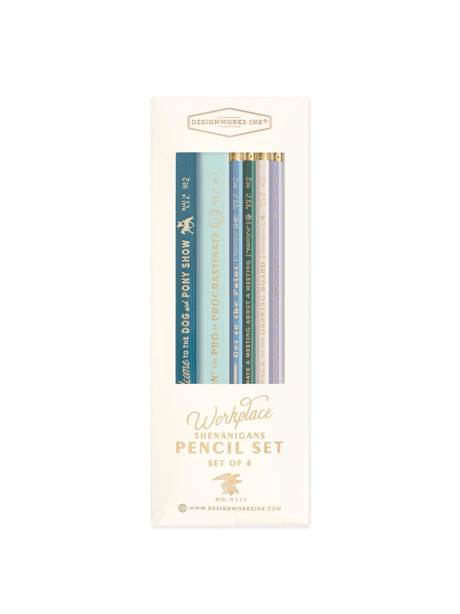 Home & Tech Designworks Inc | Pencil Set - Workplace Shenanigans