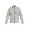 Men Belstaff Shirts | Outline Overshirt Cloud Grey