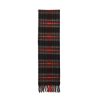 Men Barbour Scarves | New Check Tartan Scarf Black Stewart