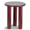 Furniture & Outdoor Heal's Side Tables | Lazio Side Table Red / Black Ceramic