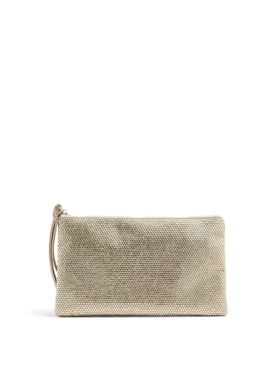 Women Anna Cecere Purses & Wallets | Top Zip Pouch Oro