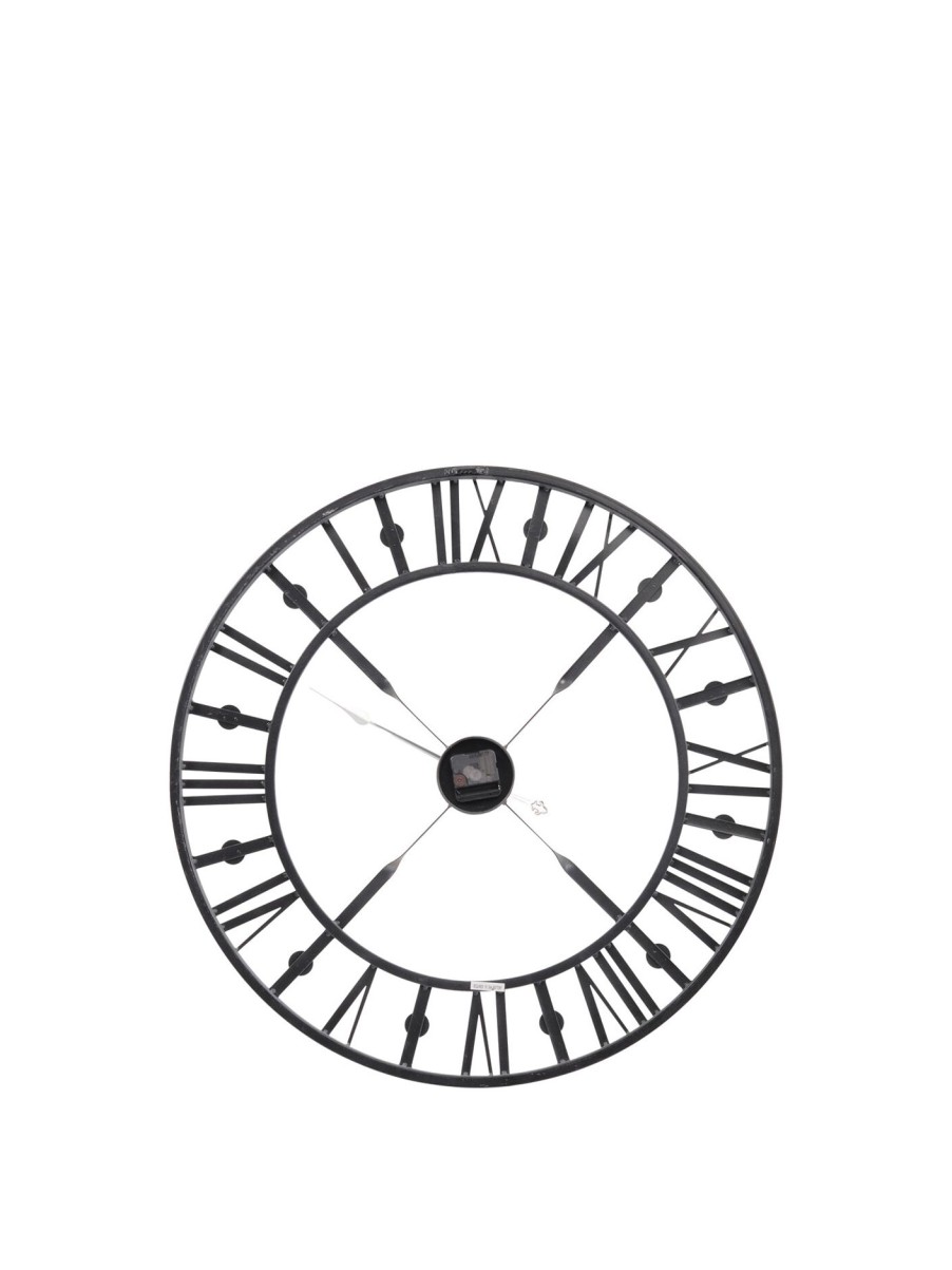 Home & Tech Libra Interiors Clocks | Antique Skeleton Wall Clock Grey