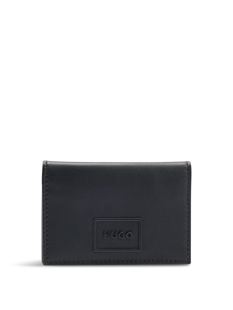 Men HUGO Wallets & Card Holders | Elliott 2.0 Billfold Card Holder Black