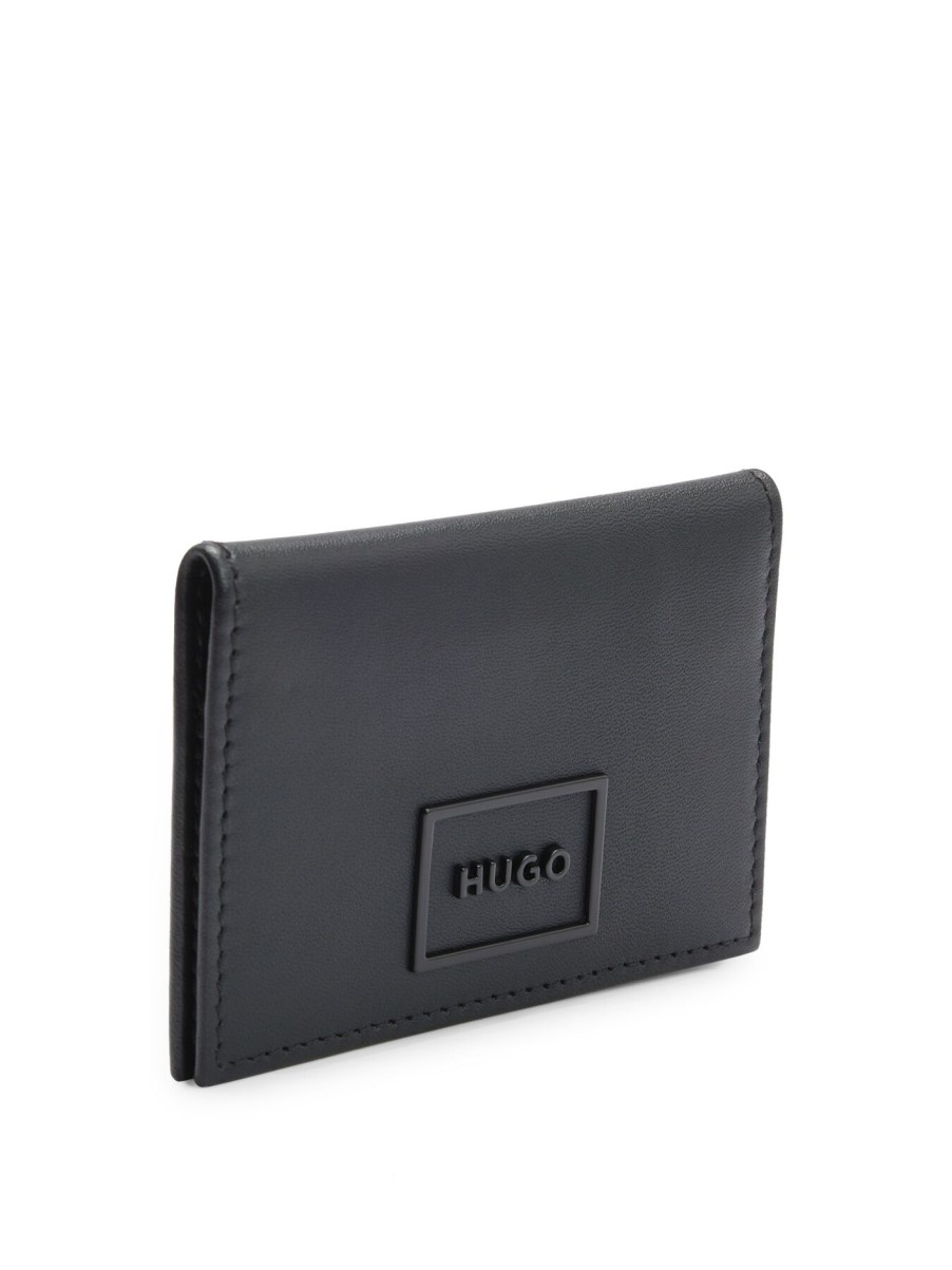 Men HUGO Wallets & Card Holders | Elliott 2.0 Billfold Card Holder Black