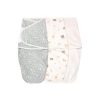 Kids aden + anais Feeding & Healthcare | Easy Swaddle Wrap 1.5 Tog 3 Pack Velboa (0-3 Months) Wild Prairie