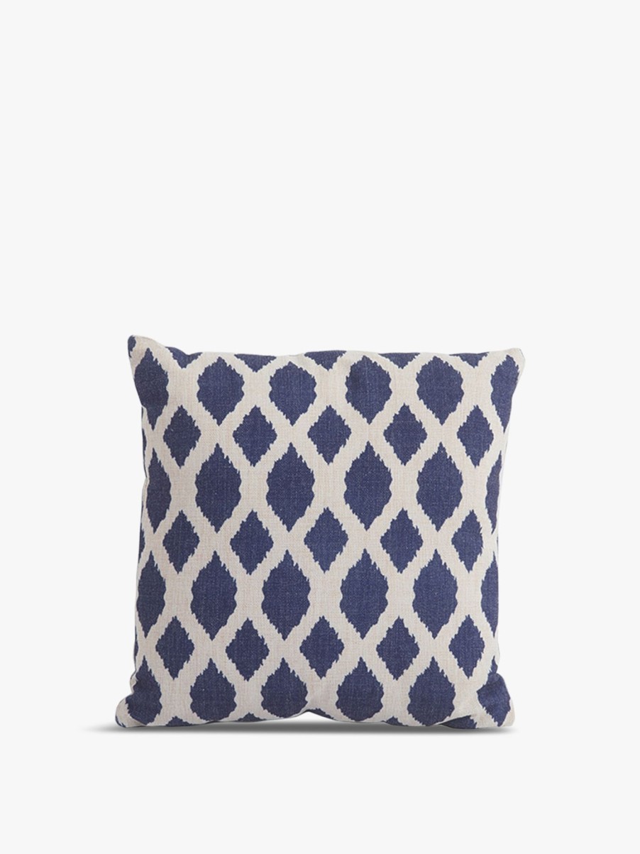 Furniture & Outdoor Bramblecrest Garden Cushions | Trellis Square Scatter Cushion Blue