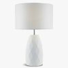 Home & Tech Dar Lighting Desk & Table Lamps | Ciara Table Lamp White