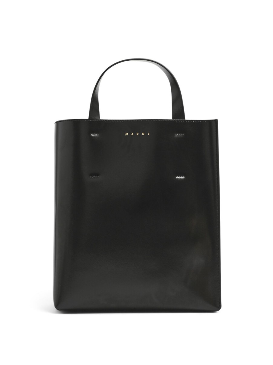 Women Marni Tote Bags | Museo Bag Small Black