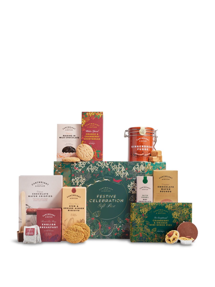 Food & Drink Cartwright & Butler Food Hampers | Festive Celebration Gift Box