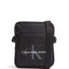 Men Calvin Klein Jeans | Logo Reporter Bag Black