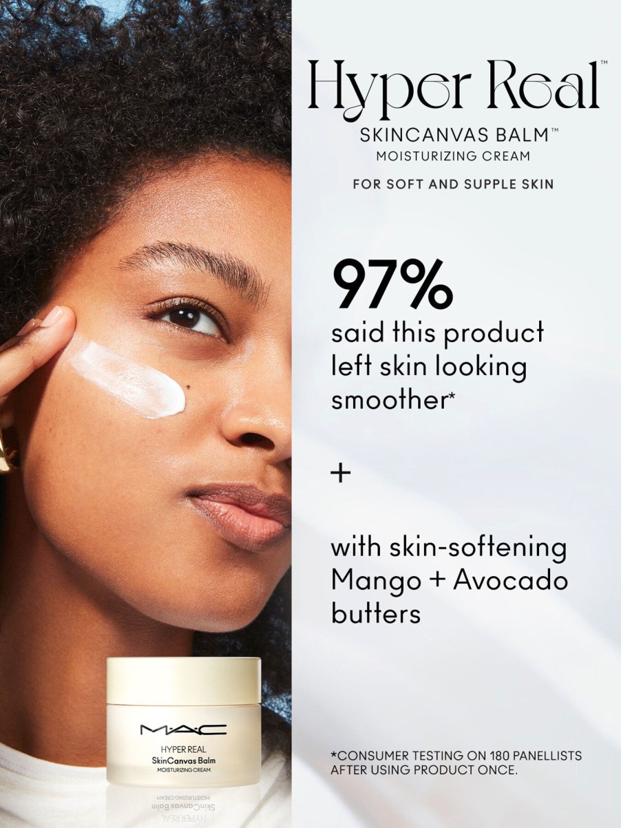 Beauty MAC Moisturisers | Hyper Real Skincanvas Balm Moisturizing Cream 30Ml