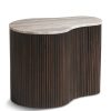 Furniture & Outdoor Barker and Stonehouse Coffee Tables | Odin Mango Wood And Marble Medium Coffee Table