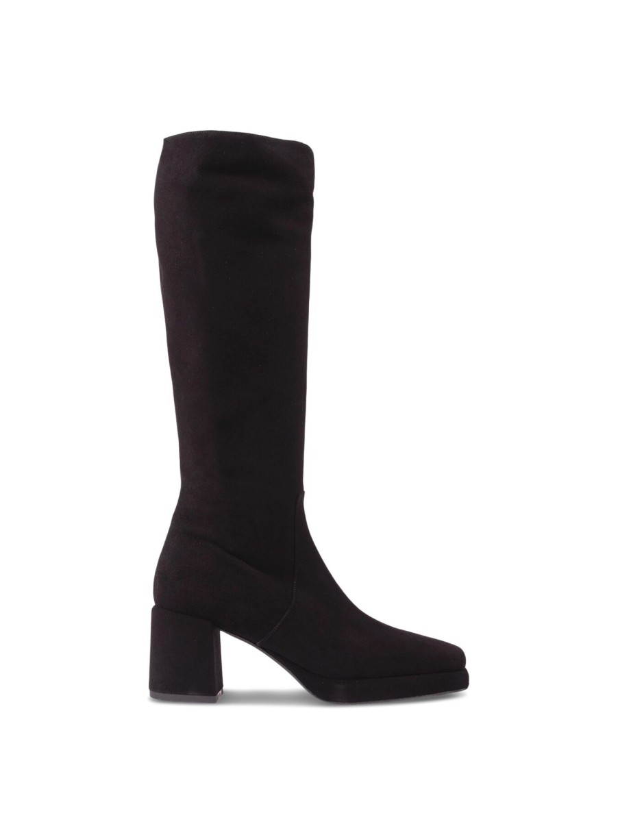 Women Sole Made In Italy Boots | Sole Made In Italy Pinot Platform Boots Black