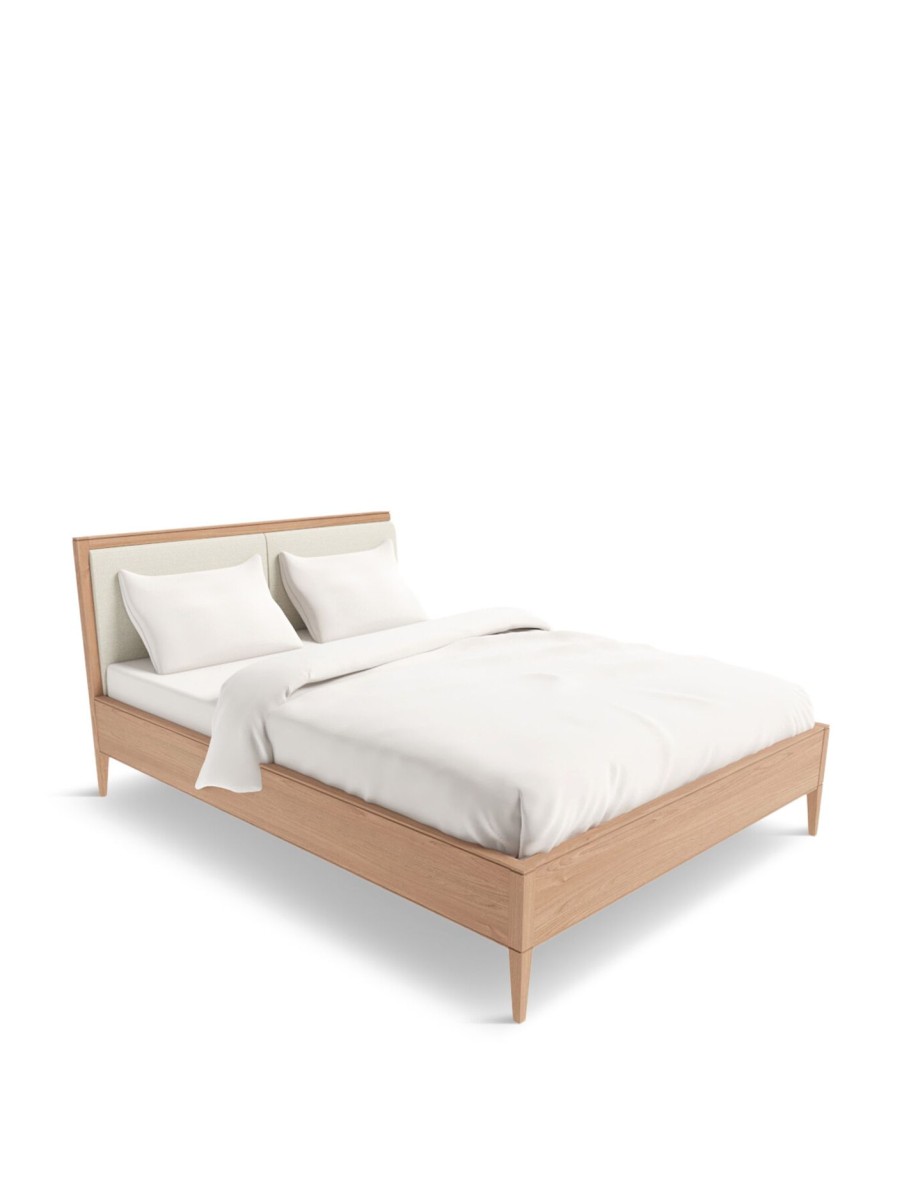 Furniture & Outdoor Heal's Bed Frames | Lars King Bed Cashmere And Oak