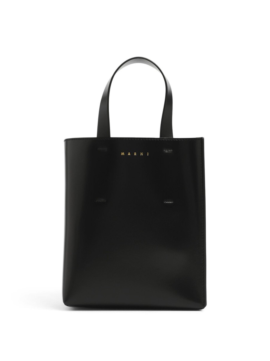 Women Marni Tote Bags | Museo Bag Mini Black