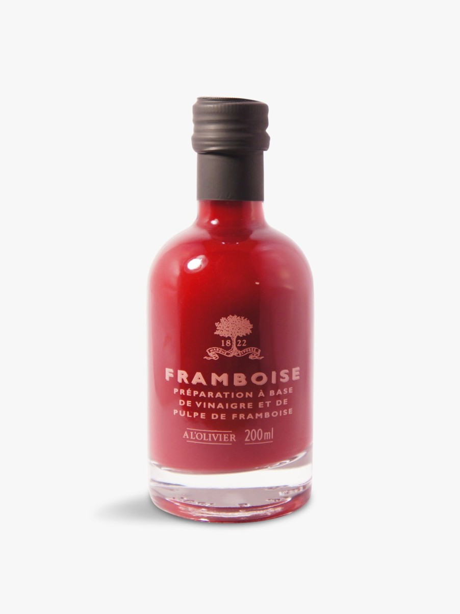 Food & Drink A L'Olivier Oils & Vinegars | Raspberry Vinegar 200Ml