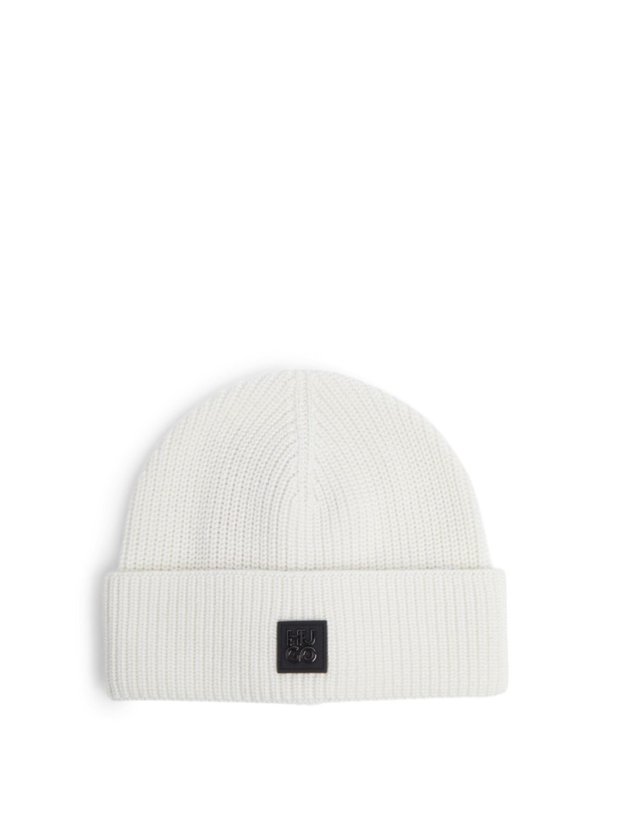 Men HUGO Hats | Xamoh Open White