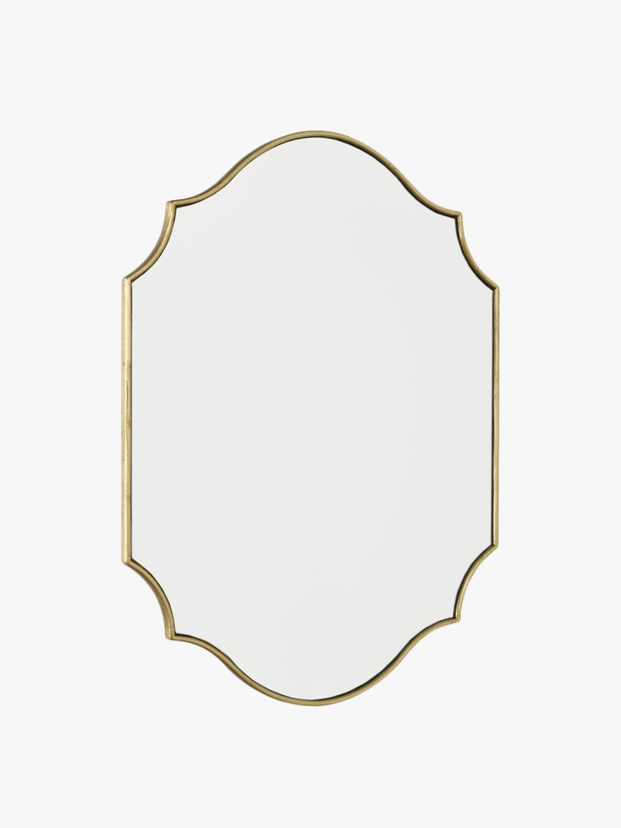 Home & Tech Dar Lighting Mirrors | Ruggiero Rectangle Mirror Matt Gold