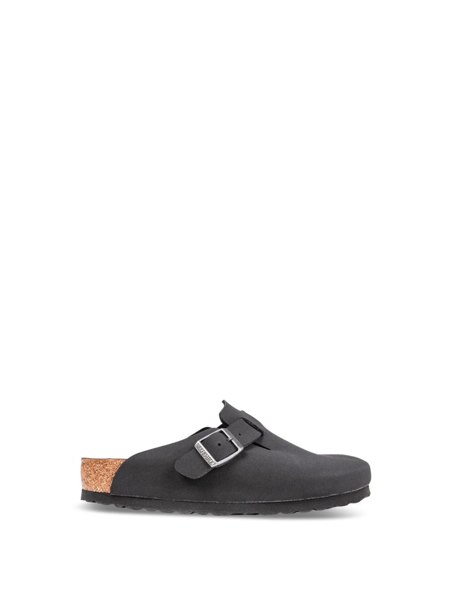 Men BIRKENSTOCK Sandals | Birkenstock Boston Sandals Black