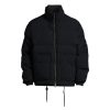 Men GANT Coats & Jackets | Hiking Puffer Jacket Ebony Black