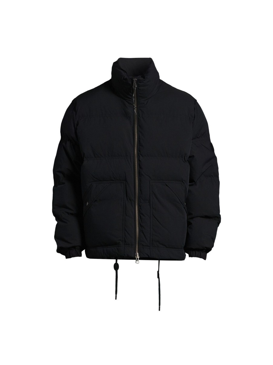 Men GANT Coats & Jackets | Hiking Puffer Jacket Ebony Black