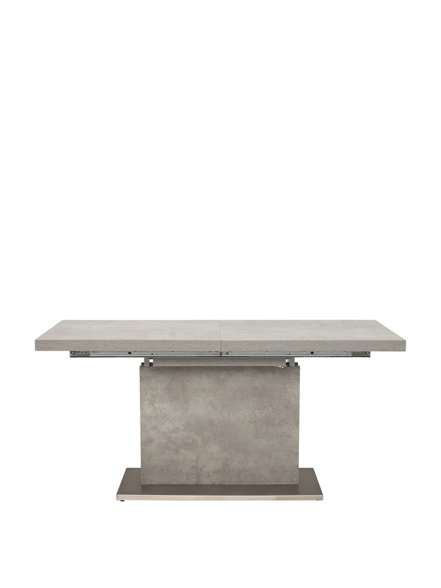 Furniture & Outdoor Barker and Stonehouse Rectangular Dining Tables | Halmstad Extending Dining Table Concrete