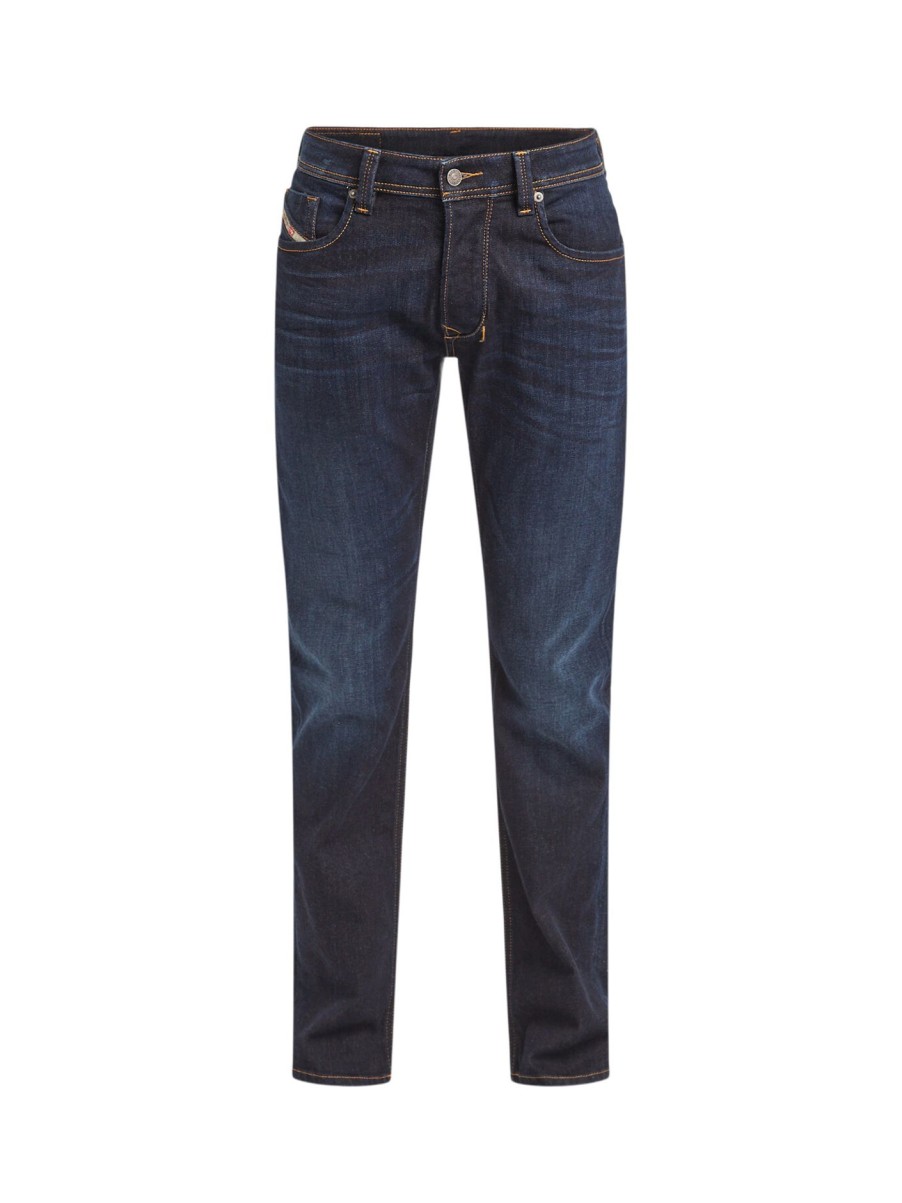 Men Diesel Jeans | 1985 Larkee Straight Fit Jeans Dark Wash