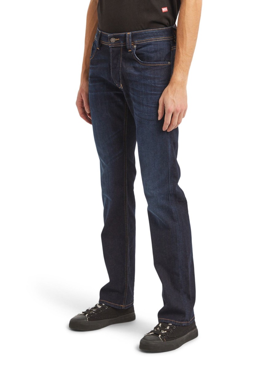 Men Diesel Jeans | 1985 Larkee Straight Fit Jeans Dark Wash