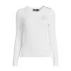 Women Lauren by Ralph Lauren Knitwear | Montiva Long Sleeve Knit White