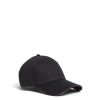 Men Tommy Hilfiger Hats | Signature Six Panel Baseball Cap Black