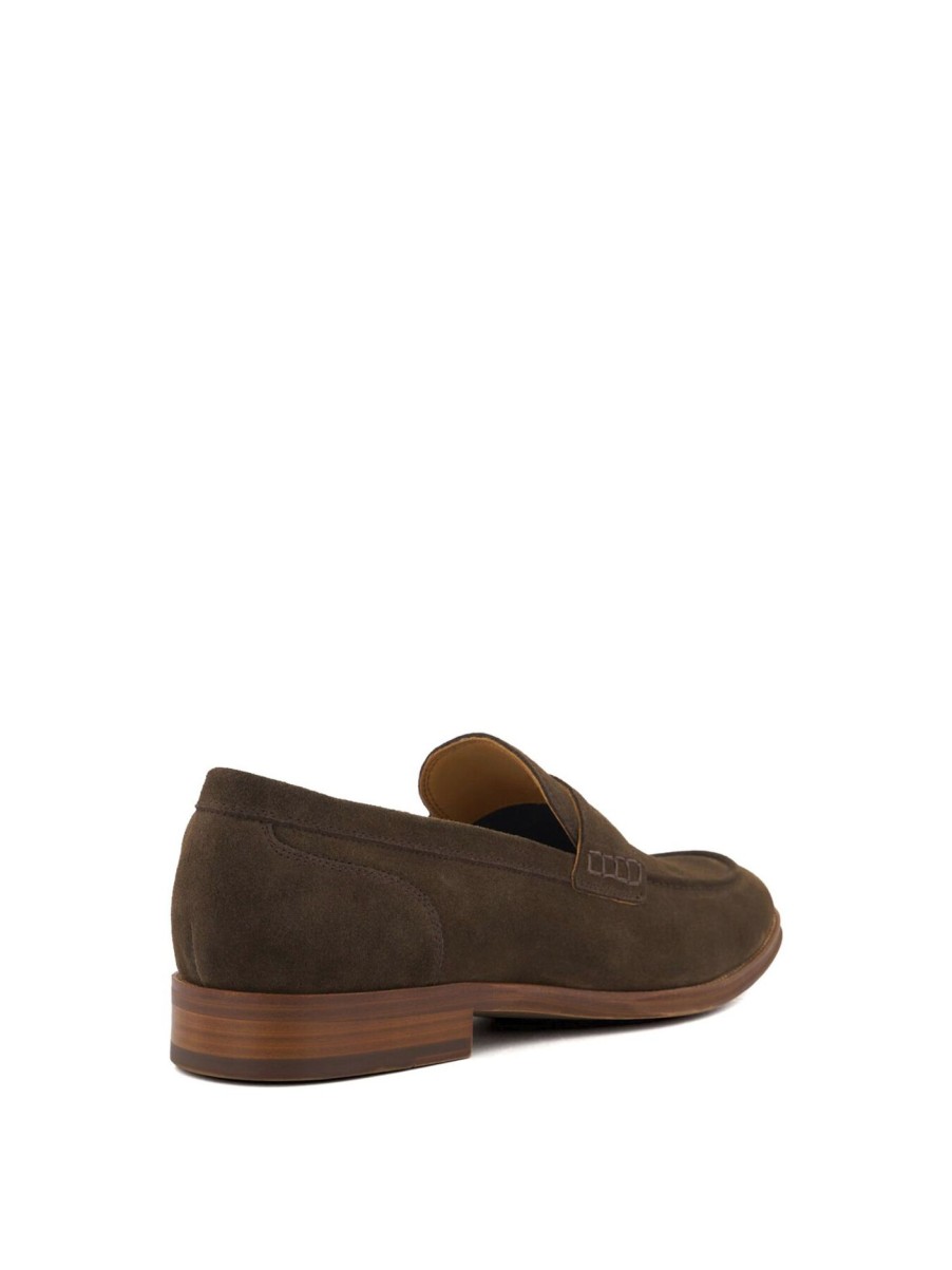 Men Dune London Loafers | Sulli Brown