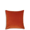 Home & Tech Heal's Cushions & Textiles | Velvet Cushion Orange