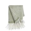 Home & Tech Cozy Living Throws & Blankets | Chunky Wool Throw Cedar