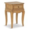 Furniture & Outdoor Barker and Stonehouse Bedside Tables | Cecile Light Wooden French Style 1 Drawer Bedside Table