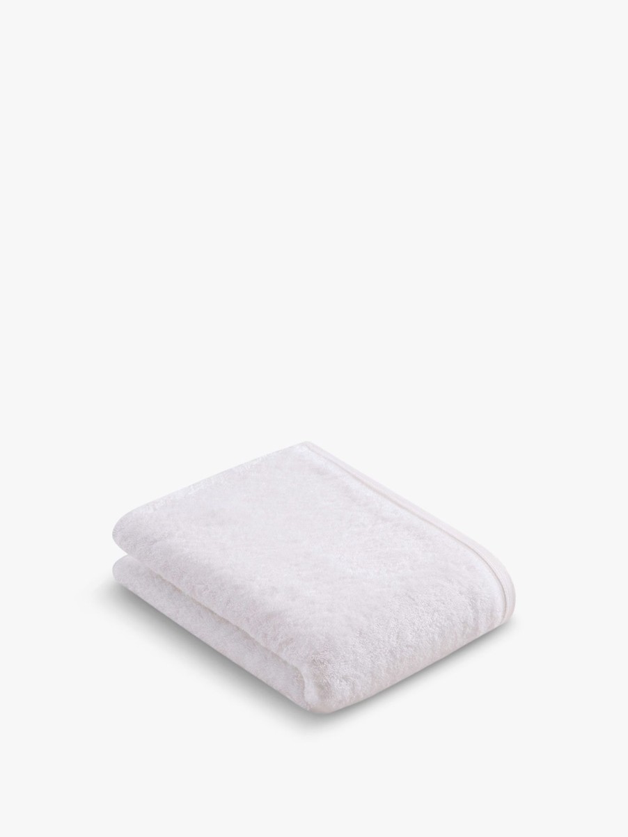 Home & Tech Vossen Towels | Vegan Life Bath Towel White