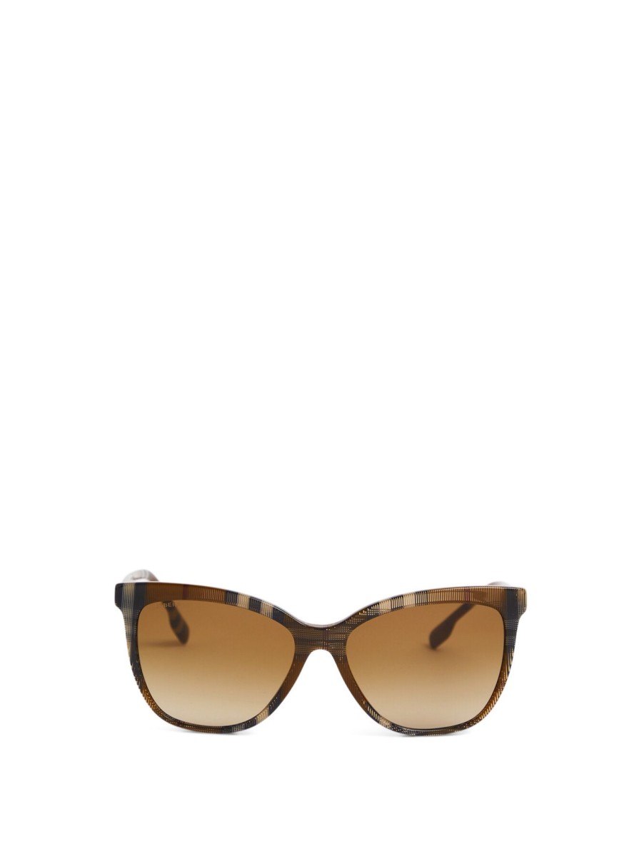 Women BURBERRY Sunglasses | Clare Burberry Check Sunglasses Check Brown