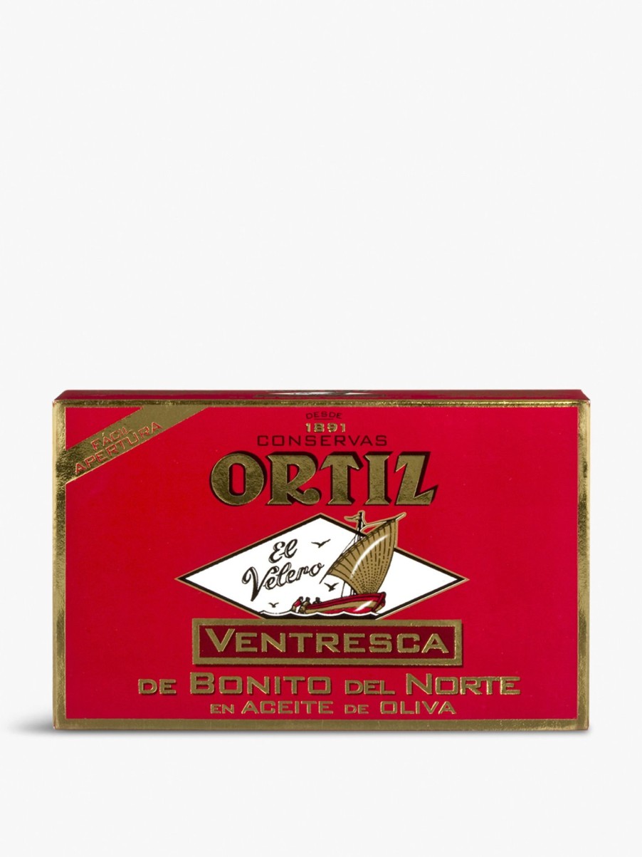 Food & Drink Ortiz Condiments | Bonito Tuna Belly In Olive Oil 110G