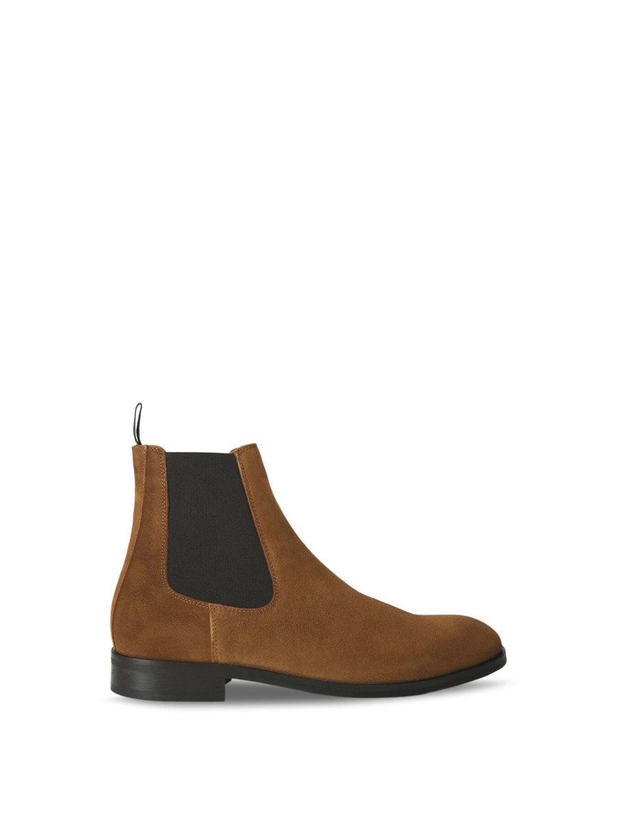 Men KURT GEIGER LONDON Boots | Hunter Chelsea Tan