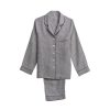 Women Piglet in Bed Nightwear | Plain Linen Women'S Pj Trouser Set Grey