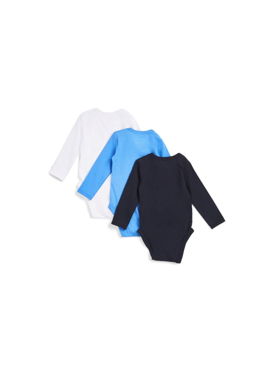 Kids Tommy Hilfiger Sets | Baby 3 Pack Giftbox Desert Sky