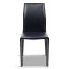 Furniture & Outdoor Heal's Dining Chairs | Byron Pair Of Dining Chairs Black Leather