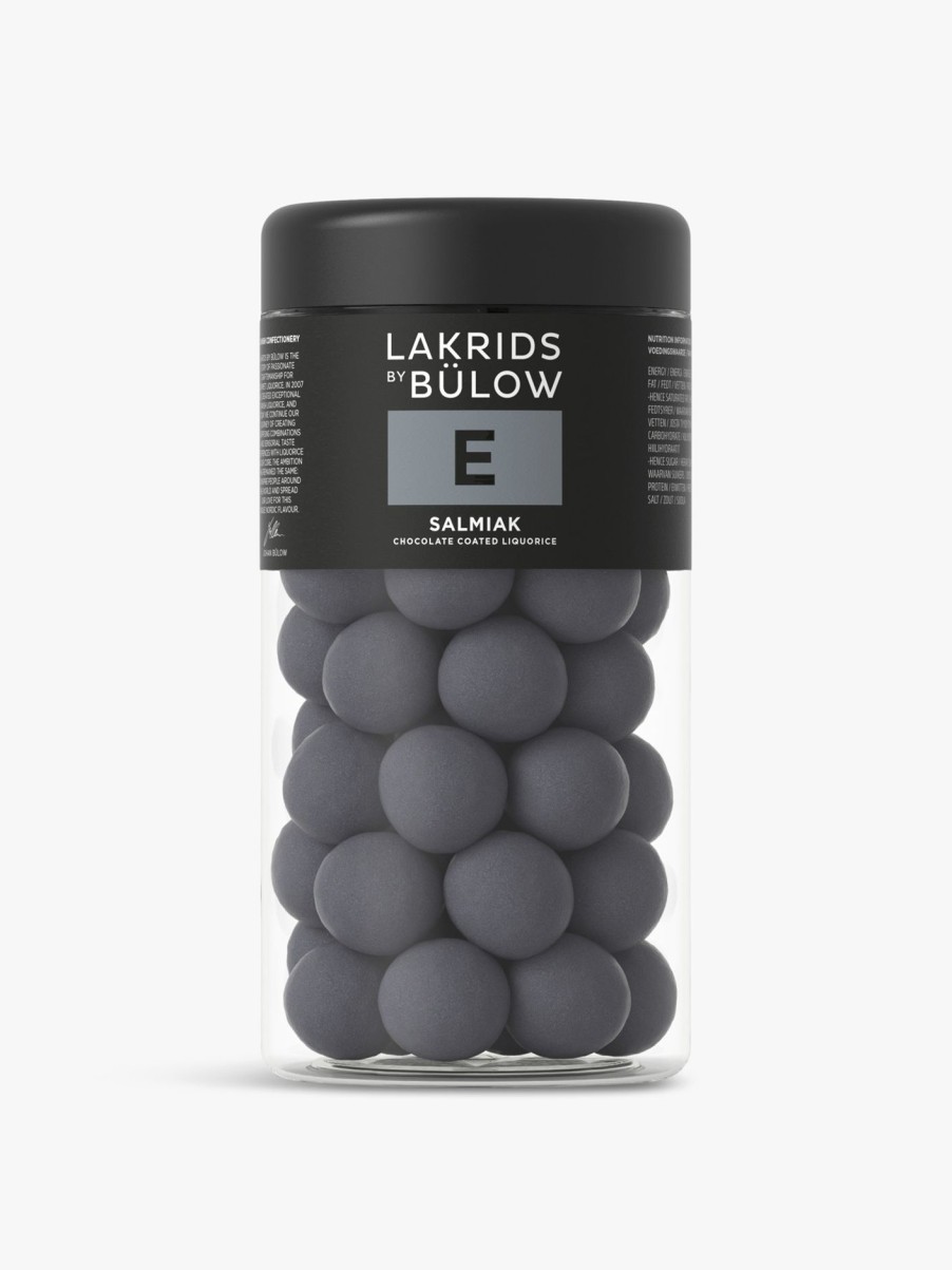 Food & Drink Lakrids By Bülow Sweets | E Salmiak Chocolate Coated Liquorice 295G