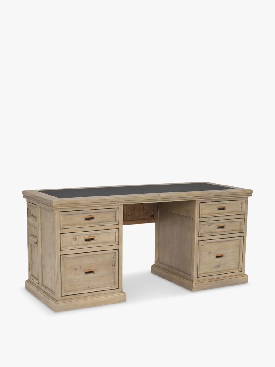 Furniture & Outdoor Barker and Stonehouse Desks | Verberie Office Desk Reclaimed Wood