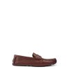 Men Coach Formal Shoes | Coach Coin Leather Driver Shoes Tan