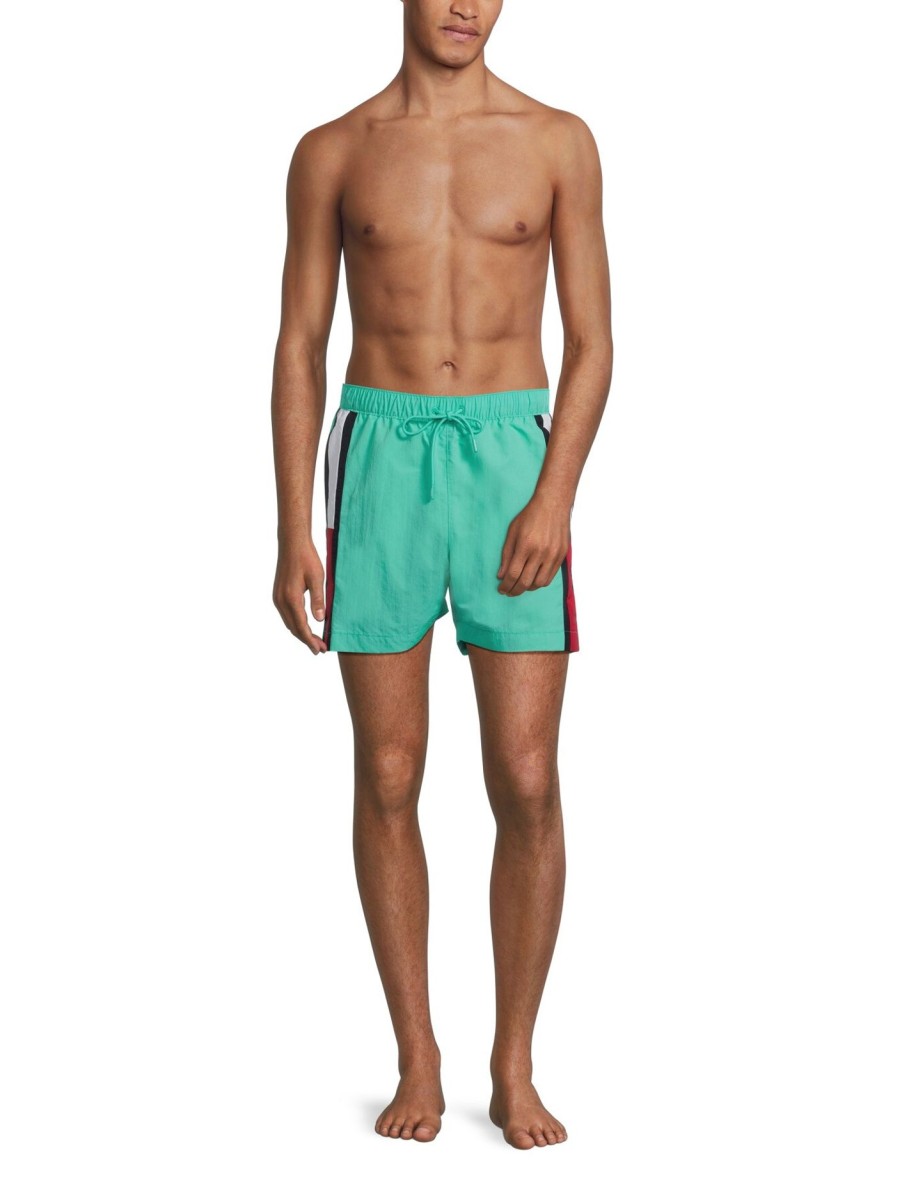 Men Tommy Hilfiger Activewear | Medium Drawstring Light Jade Green