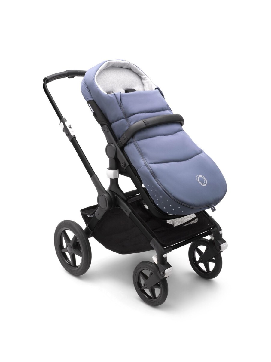 Kids Bugaboo Pushchairs & Travel | Bugaboo Footmuff Seaside Blue