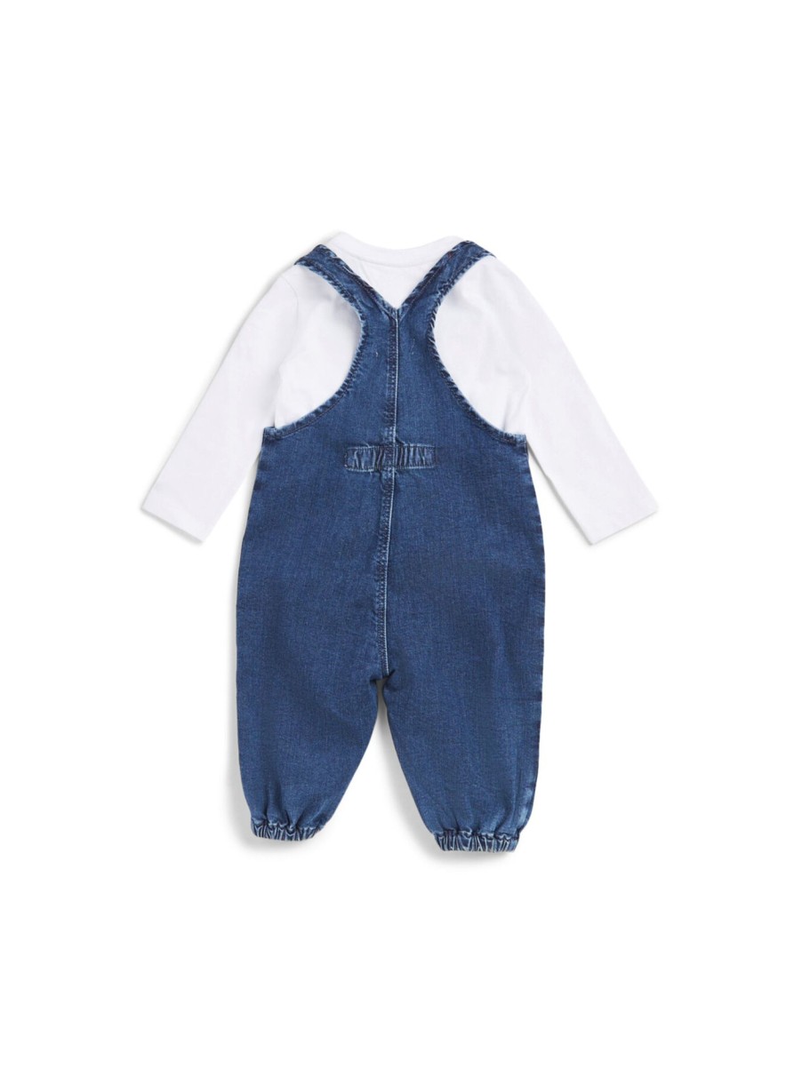 Kids Tommy Hilfiger Dresses & Skirts | Baby Dungaree Denim