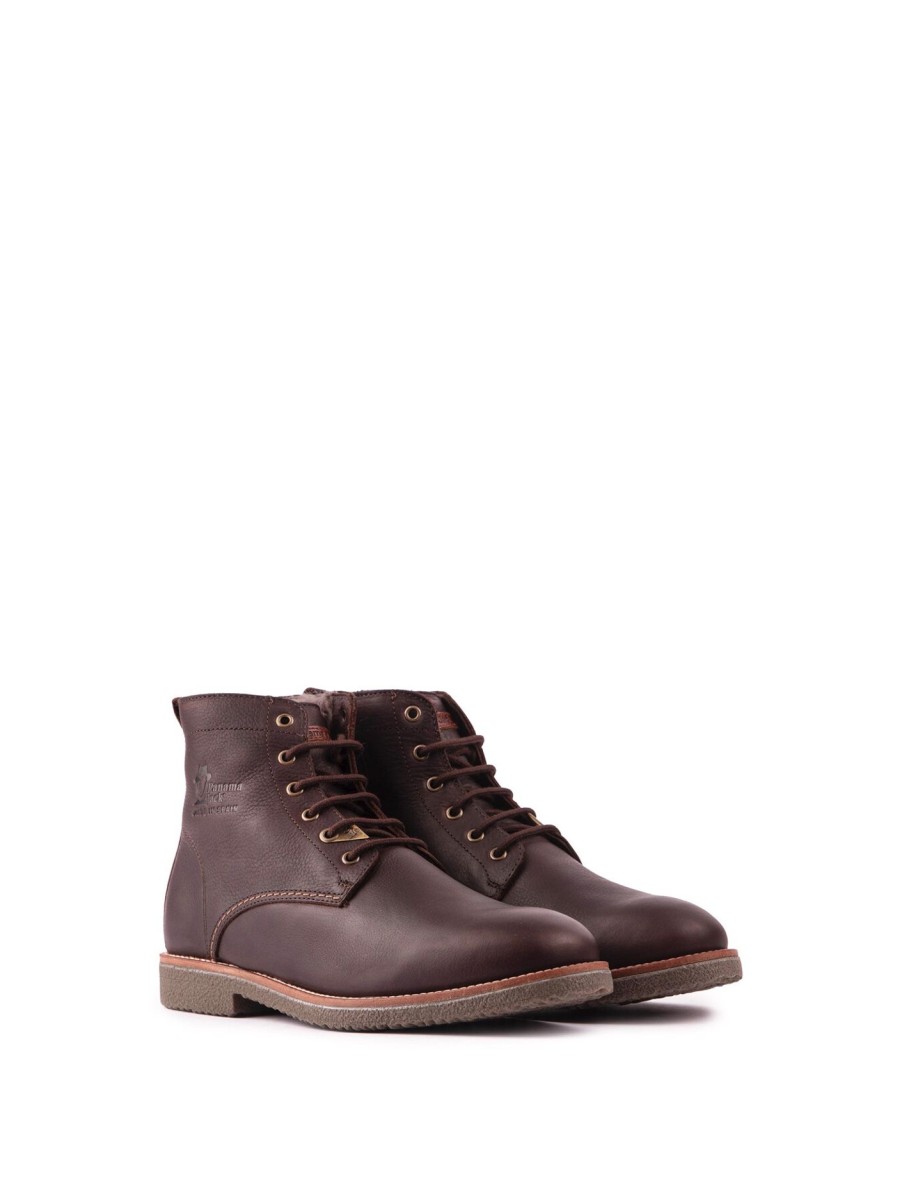 Men Panama Jack Boots | Panama Jack Glasgow Igloo Boots Brown