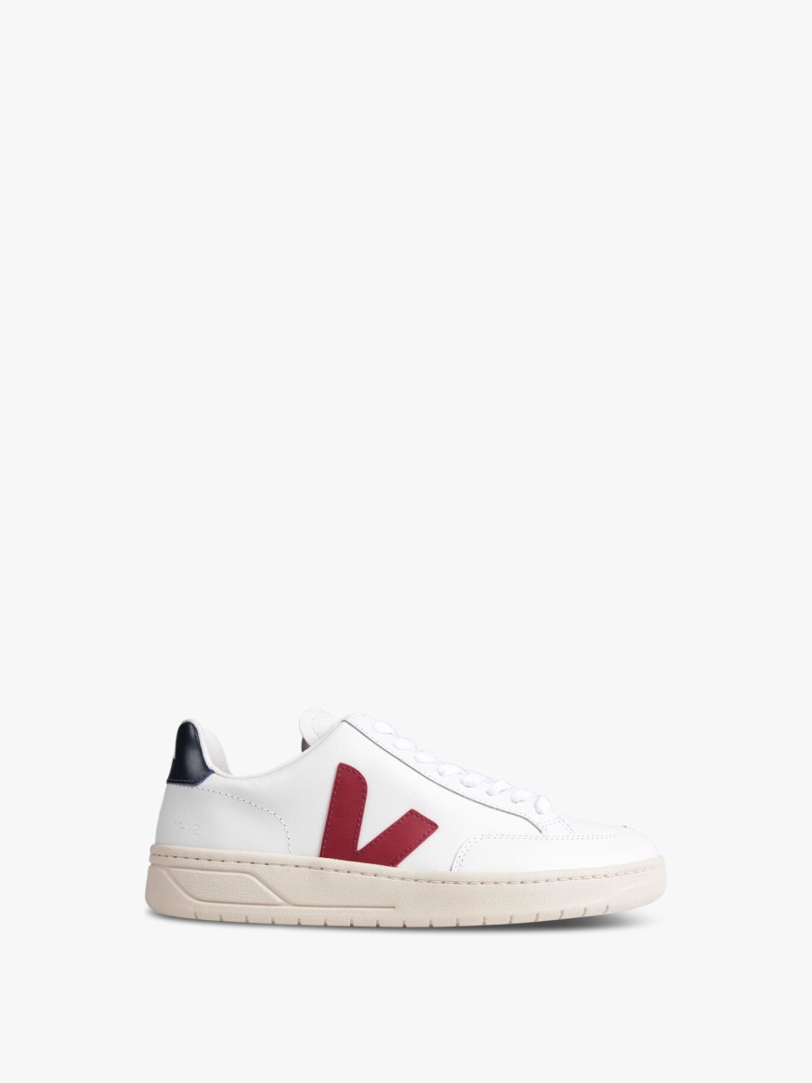 Men VEJA Trainers | Veja V12 B-Mesh Trainers White