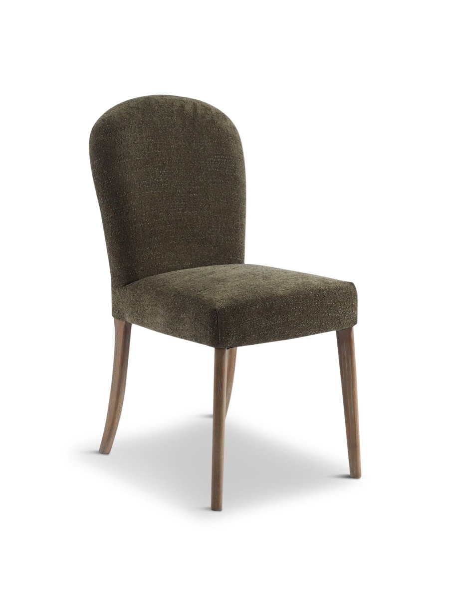 Furniture & Outdoor Barker and Stonehouse Footstools | Maurice Green Boucle Dining Chair With Brass Studs